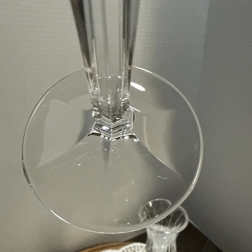 Mikasa Icicles Lead Crystal Candleholders Pair 8